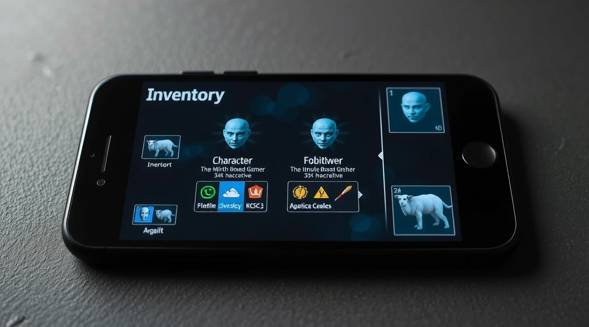 Inventory Screen - Grid Layout