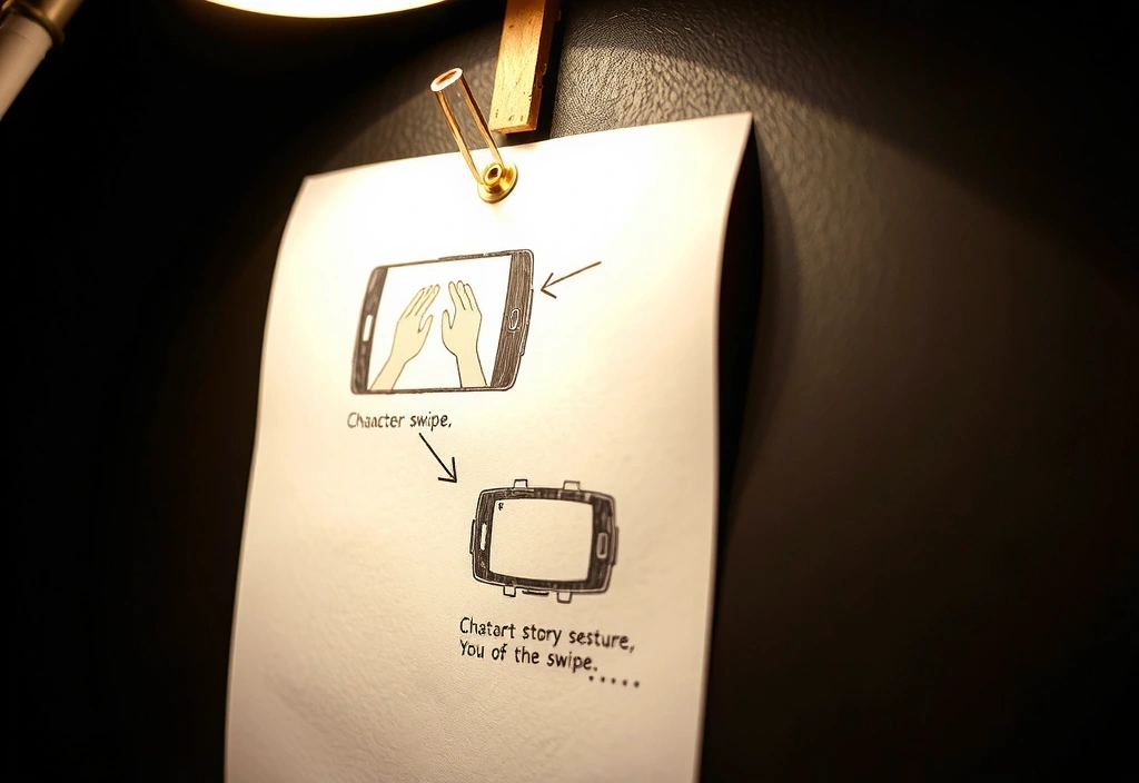 Motion storyboard annotation